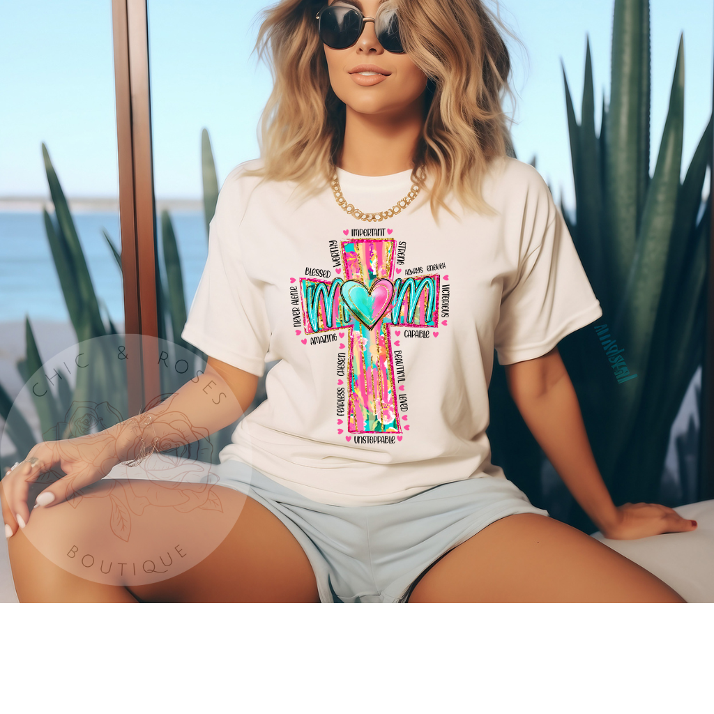 Cross MOM Christian Shirt