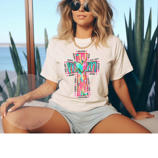 Cross MOM Christian Shirt